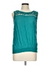 Twenty One Teal Sleeveless Blouse Size L - photo 1