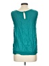 Twenty One Teal Sleeveless Blouse Size L - photo 2
