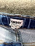 DKNY Stars Blue Denim Shorts Size 7 - photo 3