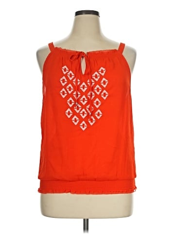 White House Black Market Sleeveless Blouse (view 1)