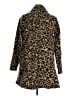 Roaman's 100% Polyester Animal Print Gold Coat Size 14 - 16 - photo 2