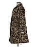 Roaman's 100% Polyester Animal Print Gold Coat Size 14 - 16 - photo 5