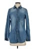 Forever 21 Blue Long Sleeve Button-Down Shirt Size S - photo 1