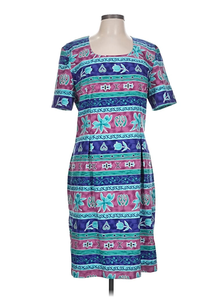 Pre-owned Sag Harbor Casual Dress In Blue