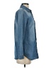 Forever 21 Blue Long Sleeve Button-Down Shirt Size S - photo 4