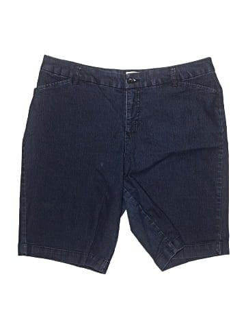 St. John's Bay Denim Shorts (view 1)