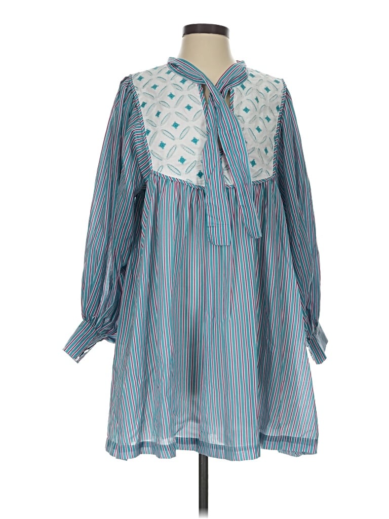 Pre-owned Pomander Place Casual Dress In Blue