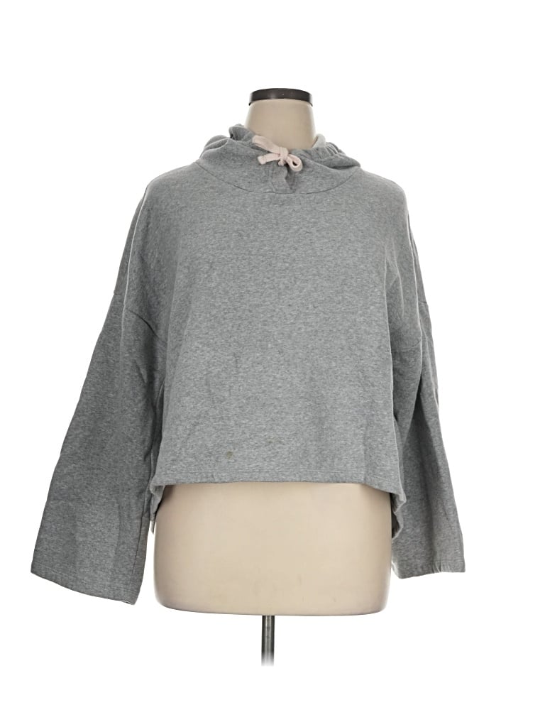 Pre-owned Fabletics Sweatshirt In Gray
