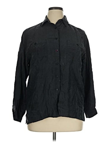 Bogari 3/4 Sleeve Silk Top (view 1)