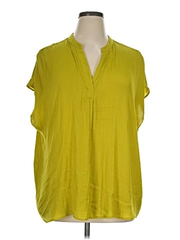 Jones New York Short Sleeve Blouse (view 1)