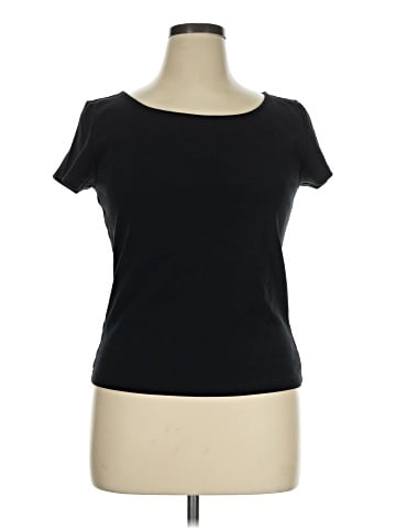 Ann Taylor Factory Short Sleeve T-Shirt (view 1)
