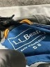 L.L.Bean 100% Nylon Color Block Green Jacket Size 8 - photo 3