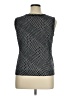 Christopher & Banks 100% Cotton Black Sleeveless Top Size XL - photo 2