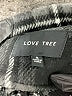 Love Tree 100% Polyester Plaid Black Coat Size S - photo 6