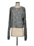 Wildfox Polka Dots Gray Pullover Sweater Size XS - photo 1