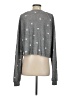 Wildfox Polka Dots Gray Pullover Sweater Size XS - photo 2