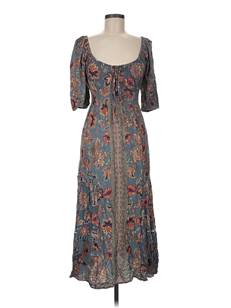 Pre-owned Angie Casual Dress In Blue