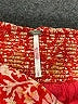Free People Paisley Red Shorts Size S - photo 3