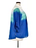 Cocomo Color Block Blue 3/4 Sleeve Blouse Size 18 - photo 4