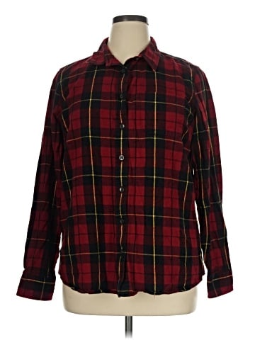 L.L.Bean Long Sleeve Button-Down Shirt (view 1)