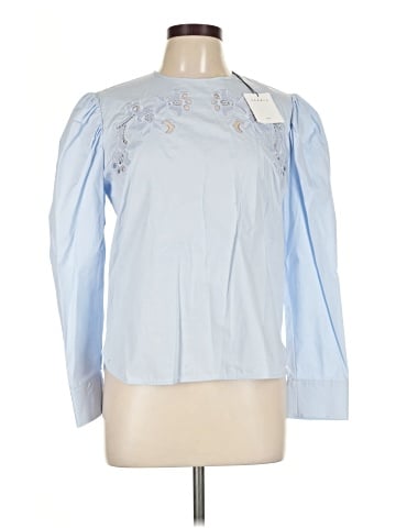 Sandro Long Sleeve Blouse (view 1)