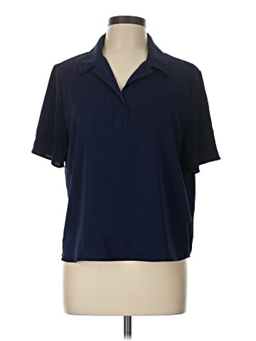 Maison d' Amelie Short Sleeve Blouse (view 1)
