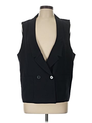 Adrianna Papell Tuxedo Vest (view 1)