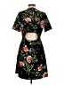 Assorted Brands Floral Black Casual Dress Size S - photo 2