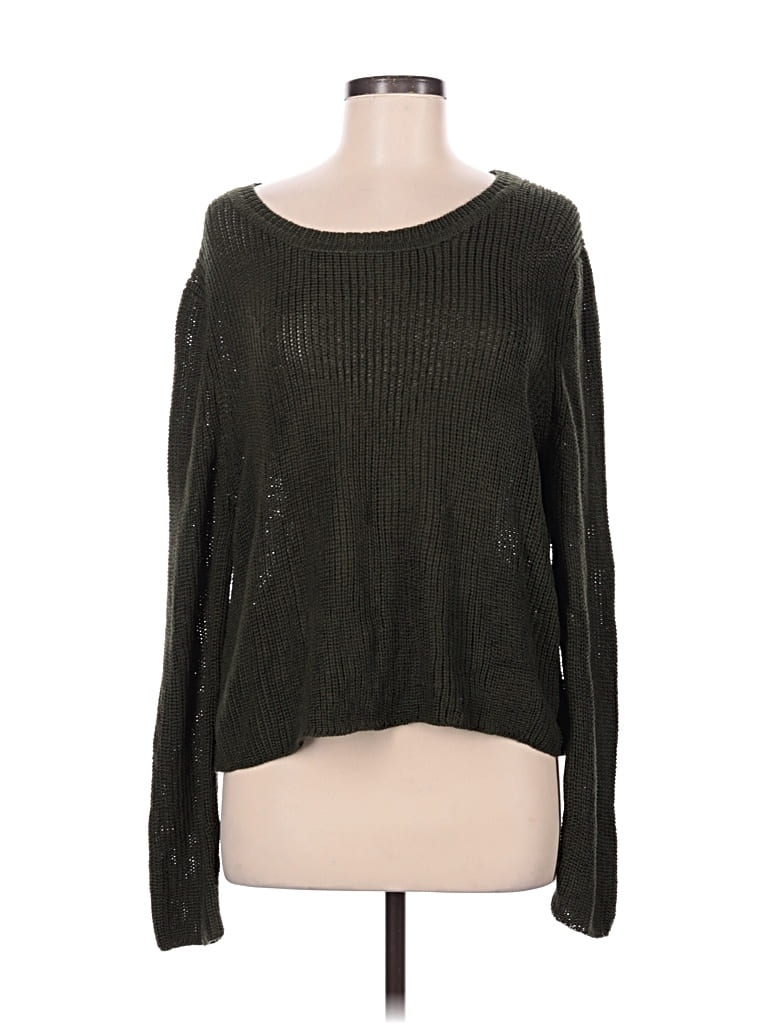 Pre-owned Wooden Ships Pullover Sweater In Green