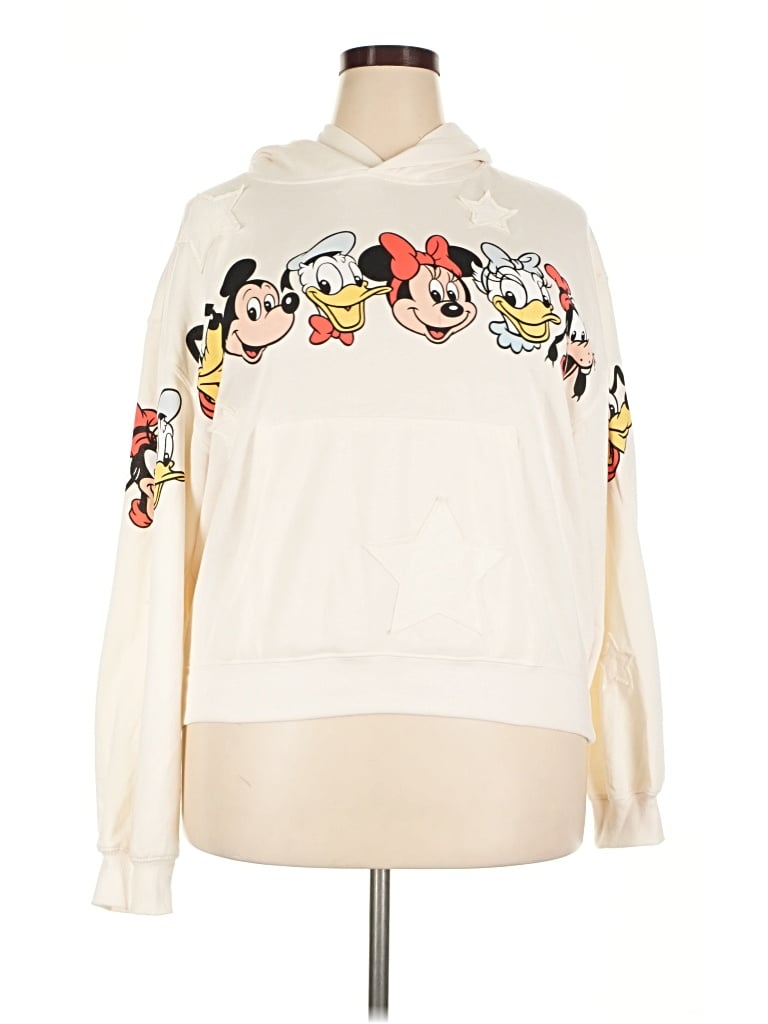 Pre-owned Disney Sweatshirt In Ivory