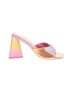 Bamboo Color Block Pink Sandals Size 9 - photo 1