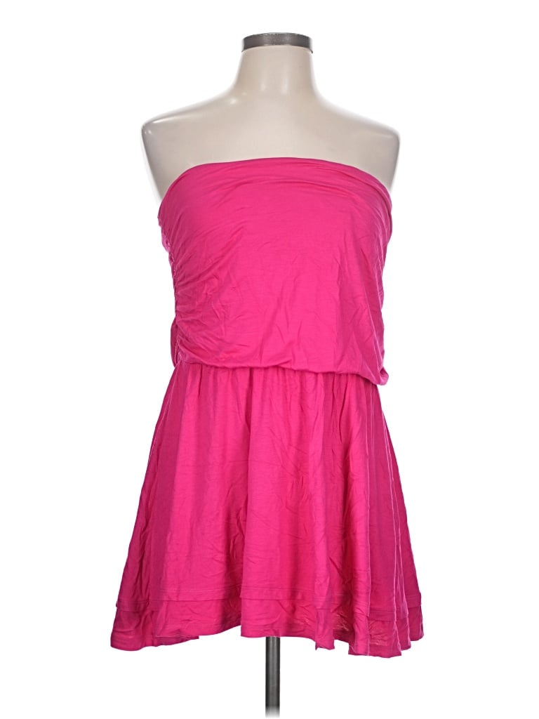 Pre-owned Lascana Sleeveless Top Pink Strapless Neckline Tops
