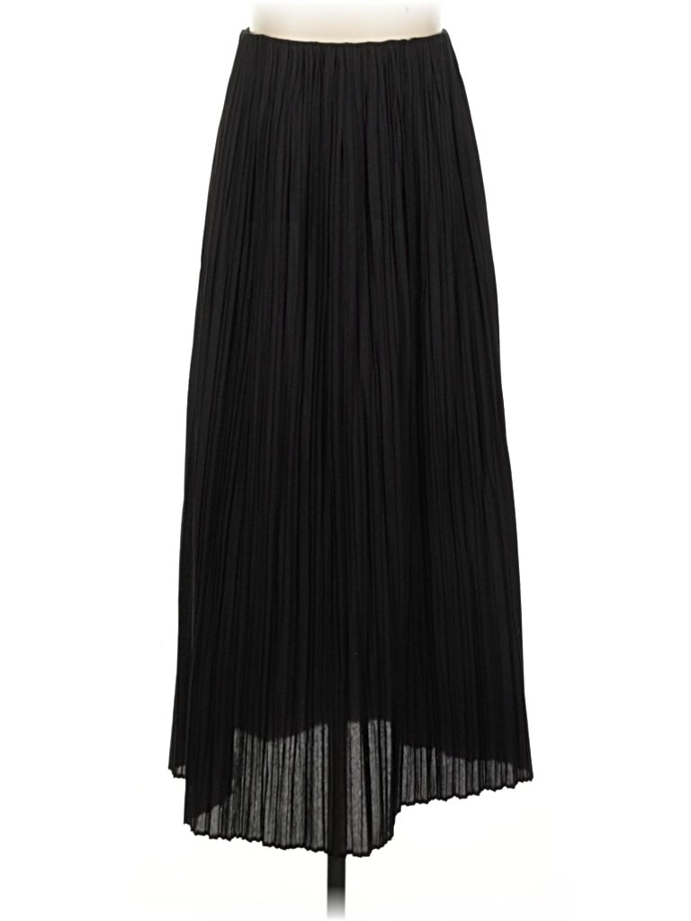 Pre-owned Massimo Dutti Formal Skirt In Black
