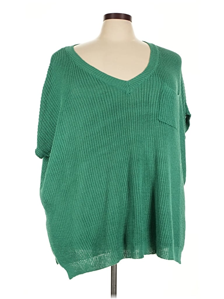 Pre-owned Jodifl Pullover Sweater In Green