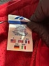 Reebok 100% Polyester Red Track Jacket Size 12 - photo 6
