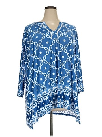 Ruby Rd. 3/4 Sleeve Blouse (view 1)