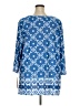 Ruby Rd. Blue 3/4 Sleeve Blouse Size 3X - photo 2