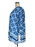 Ruby Rd. Blue 3/4 Sleeve Blouse Size 3X - photo 5
