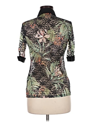 Anne Fontaine 3/4 Sleeve Button-Down Shirt (view 2)