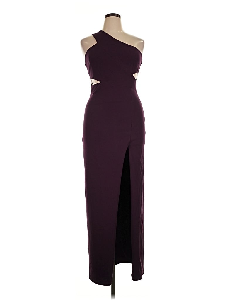 Pre-owned Lulus Cocktail Dress In Burgundy