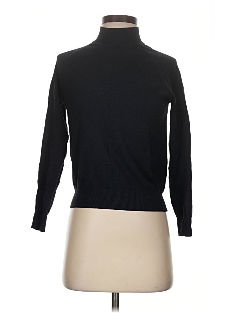 Pre-owned Primark Turtleneck Sweater In Black