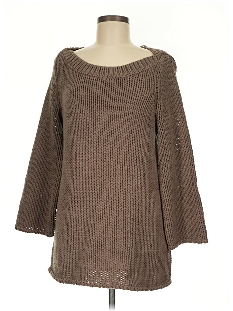 Pre-owned Soft Surroundings Pullover Sweater In Brown