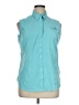 Columbia Teal Sleeveless Button-Down Shirt Size XL - photo 1