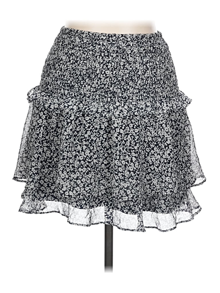 Pre-owned Sienna Sky Casual Skirt In Gray