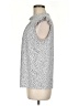 Adrianna Papell Silver Sleeveless Blouse Size M - photo 5