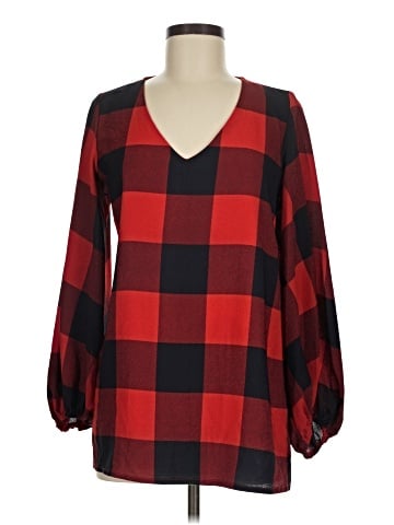 Belongsci 3/4 Sleeve Blouse (view 1)
