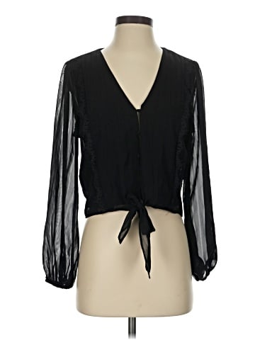WAYF Long Sleeve Blouse (view 1)