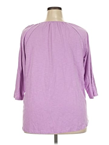 Cj Banks 3/4 Sleeve Blouse (view 2)