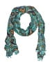 Unbranded Paisley Teal Scarf One size - photo 1