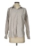 Splendid Stripes Gray Long Sleeve Button-Down Shirt Size XS - photo 1